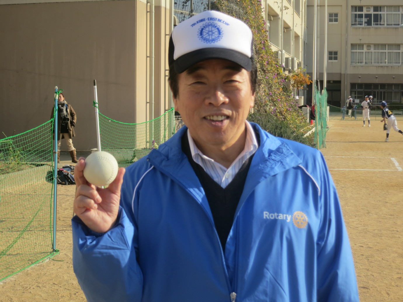 「第7回中央区少年団親善野球大会神戸東ロータリークラブ杯」開催される