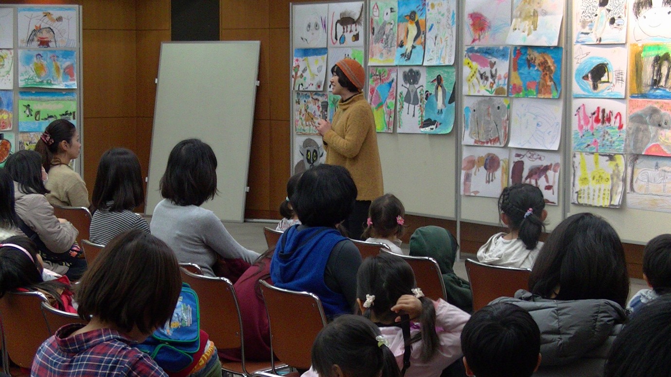 第3回「絵本作家 永田萠さんと王子動物園で絵を描こう」