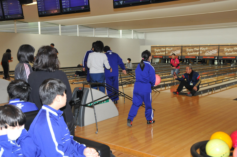 「神戸市立青陽東養護学校 招待ボウリング大会」開催 2017.1.13