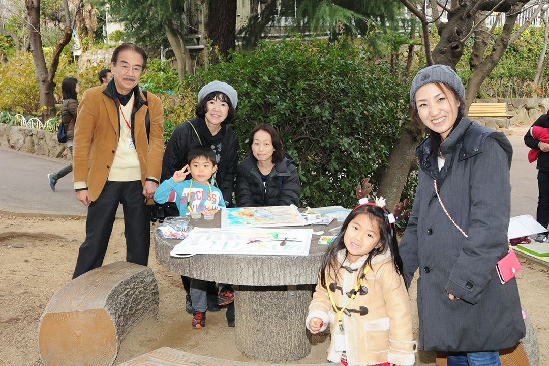 第6回神戸市立王子動物園 絵画教室(永田萌さんとの写生会)が実施されました