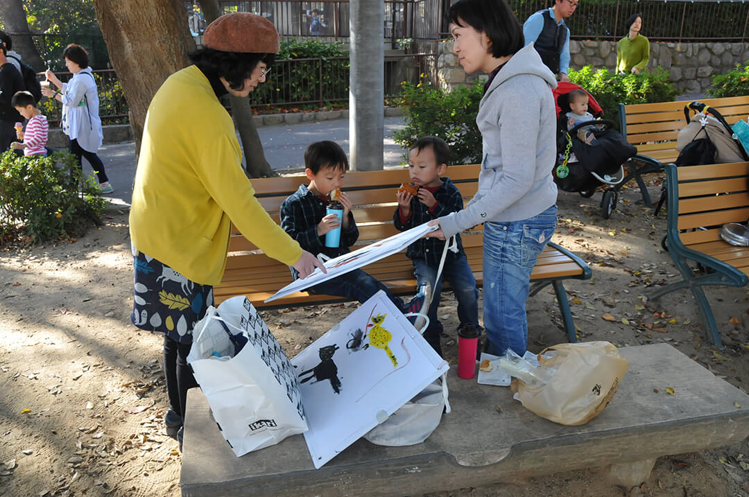 「第8回永田萠さんと王子動物園で絵を描こう」を開催しました