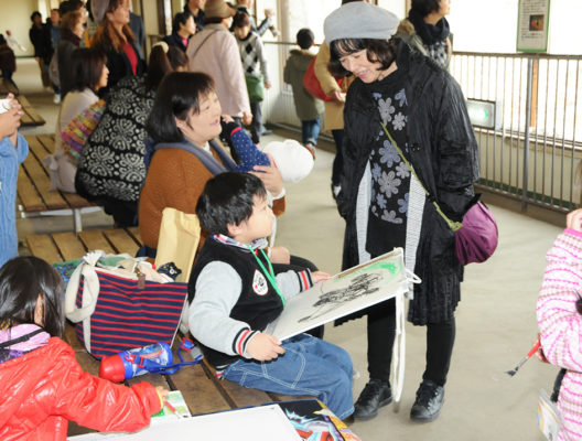 第6回神戸市立王子動物園　絵画教室（永田萌さんとの写生会）が実施されました