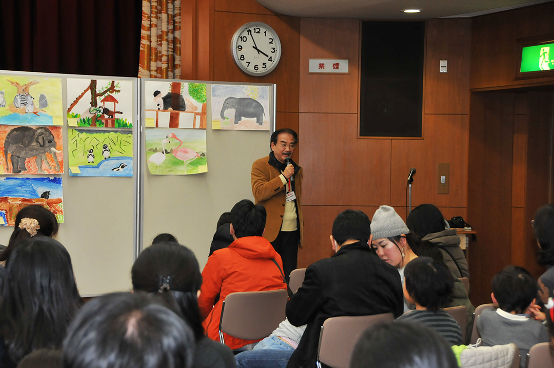 第6回神戸市立王子動物園　絵画教室（永田萌さんとの写生会）が実施されました